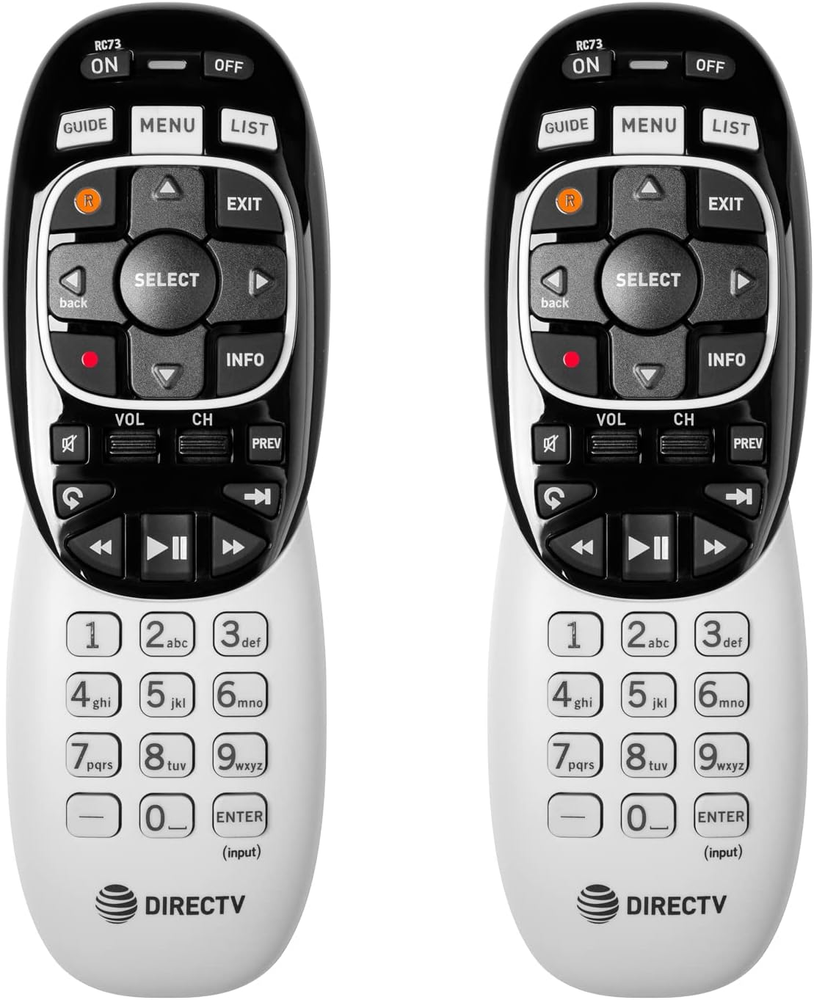Upgrade with a 2 Pack RC73 IR RF Remote Control for Seamless Device Management