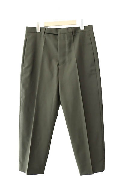 Rick Owens Astair Cropped Pants Astair Cropped Wool Slacks Trousers Pants