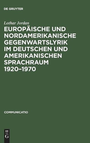 Lothar Jordan Europäische und nordamerikanische Gegenwartslyrik im de (Hardback)Another great item from Rarewaves USA | Free delivery!