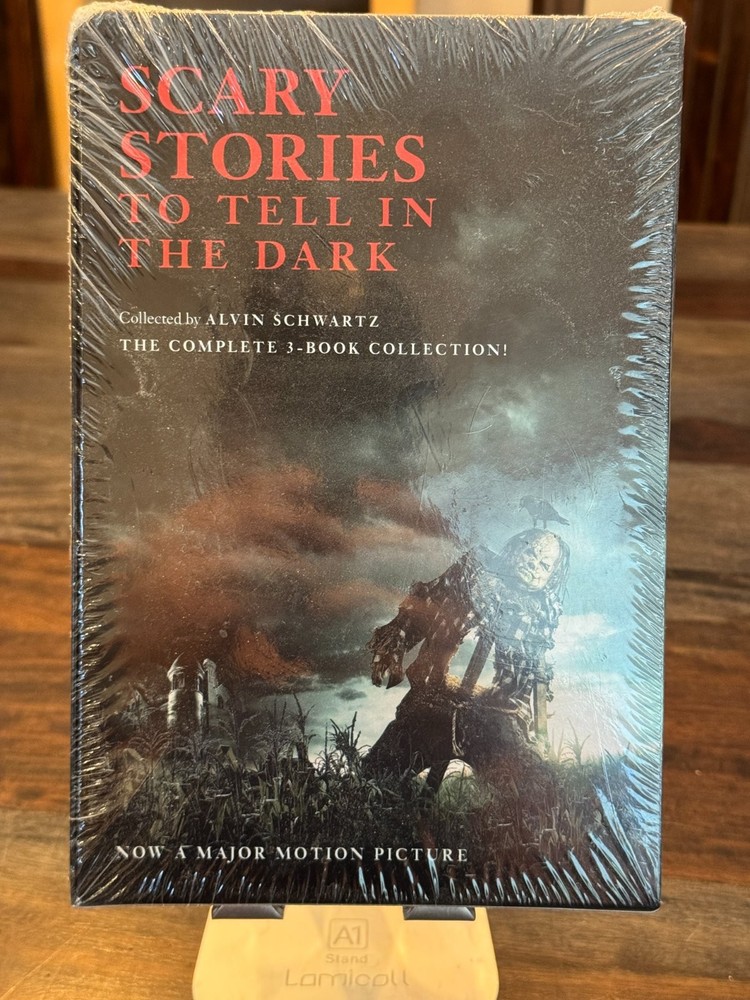 Scary Stories to Tell in the Dark 3-Book Collection Alvin Schwartz Sealed