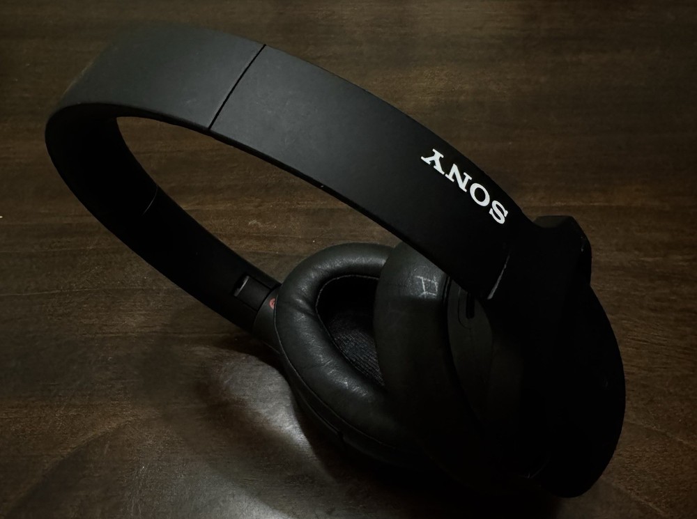 Sony WH-H910N Black Bluetooth Wireless On-Ear Headphones Noise Cancellation