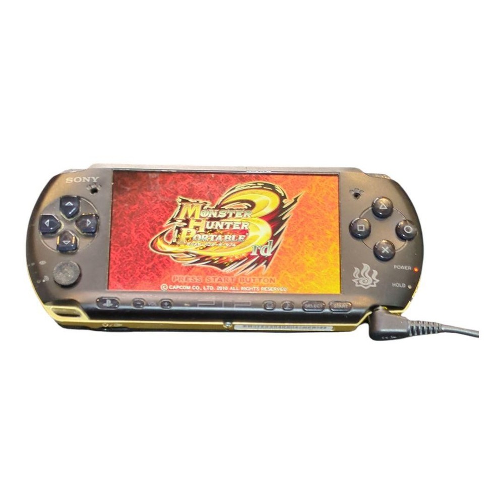 Sony PSP-3000 Monster Hunter Limited Edition Tested Working Japan