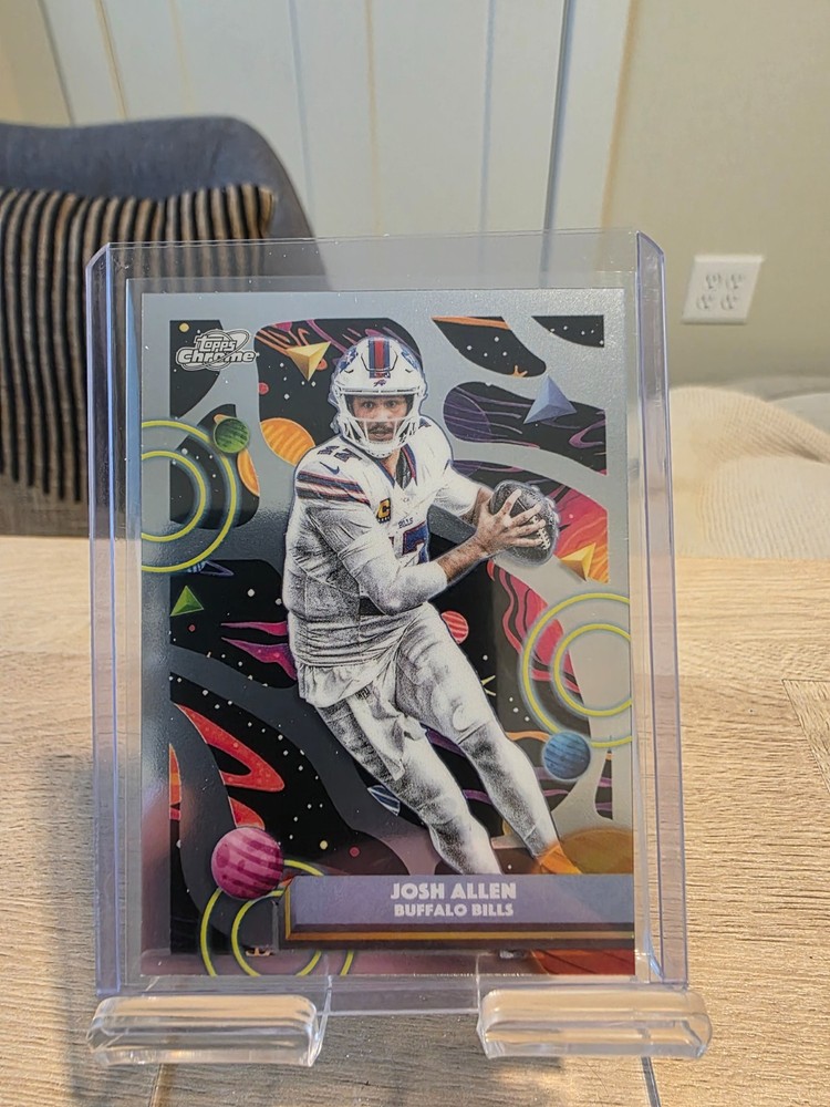 2025 Topps Cosmic Chrome Football JOSH ALLEN #10 NM