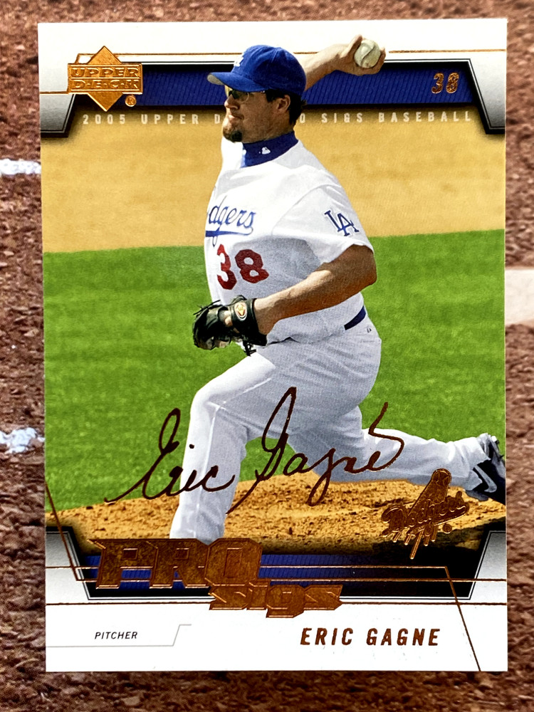 Eric Gagne 2005 Upper Deck Pro Sigs #42 Los Angeles Dodgers