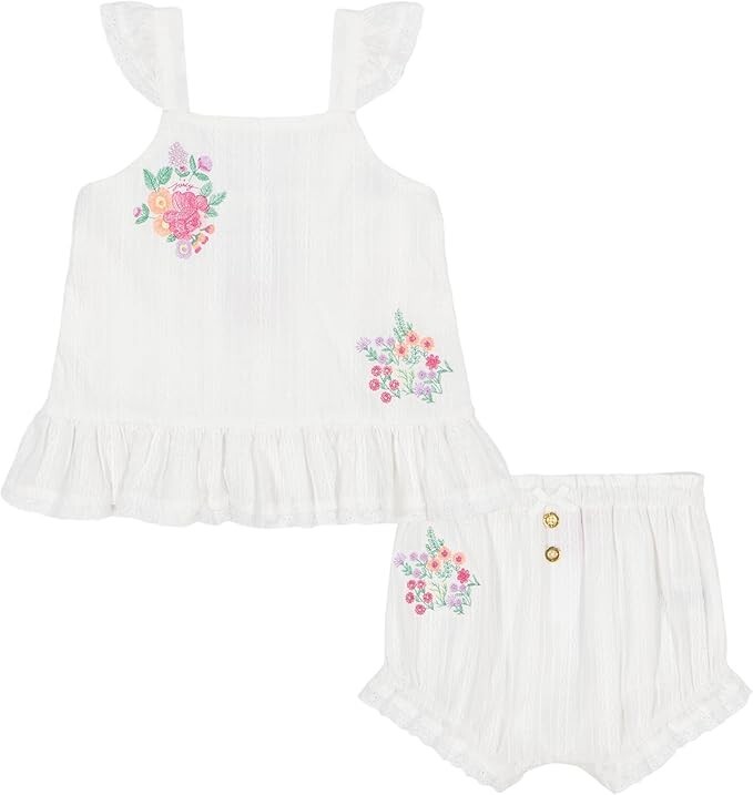 Juicy Couture Infant Girls White 2pc Set Size 3/6M 6/9M 12M 18M 24M