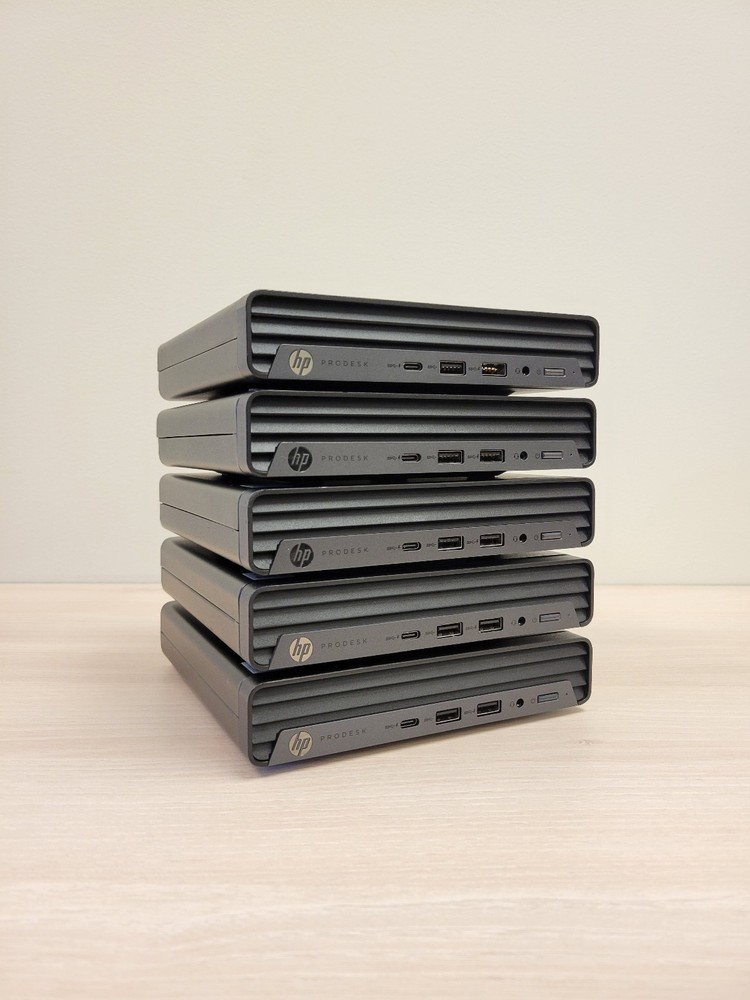 Lot of 5 HP ProDesk 600 G6 Mini Desktop Intel Core i5-10500T 16GB RAM NO HDD (8)