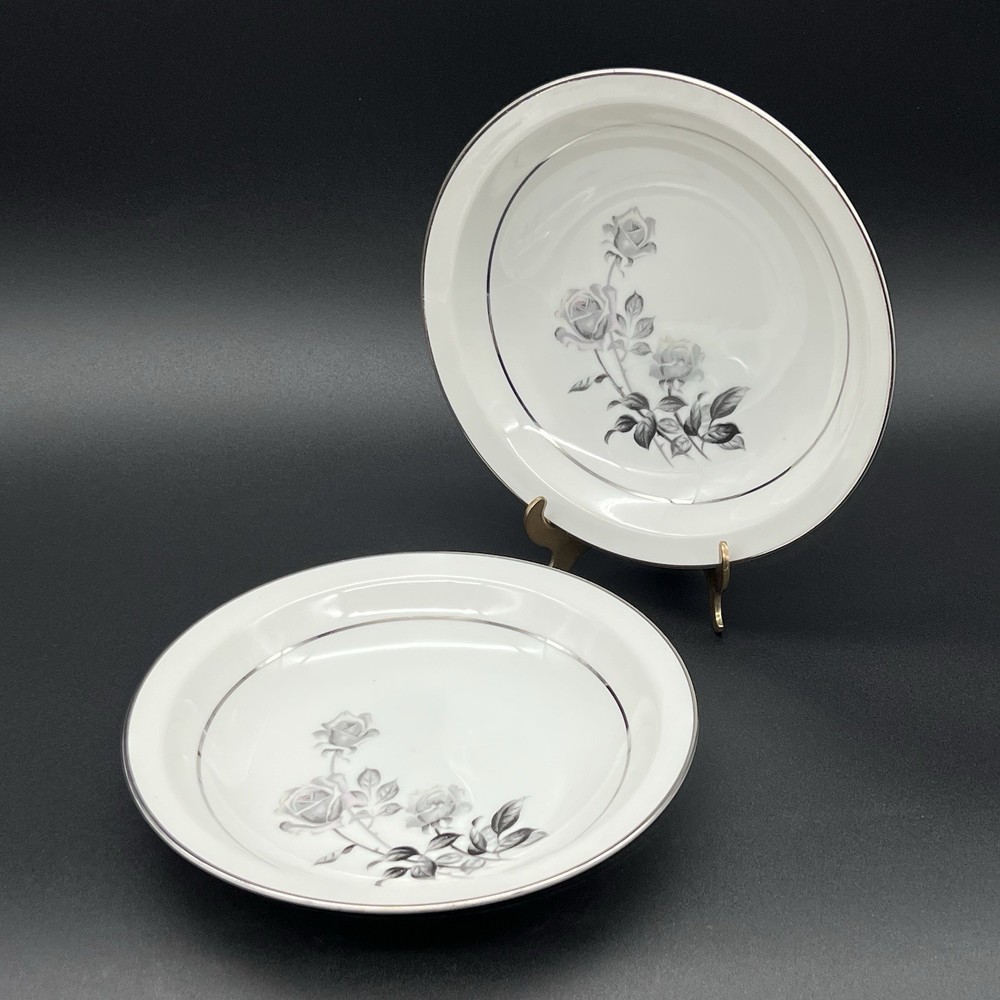 Vintage Yamaka Nocturne Set Of 2 Soup Bowl 7.5” Made In Japan