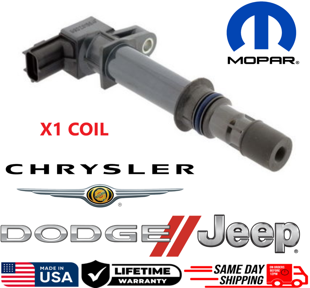OEM Ignition Coil For 1999-2008 Dodge Jeep 3.7L V6 4.7L V8, 56028138AF, GENUINE
