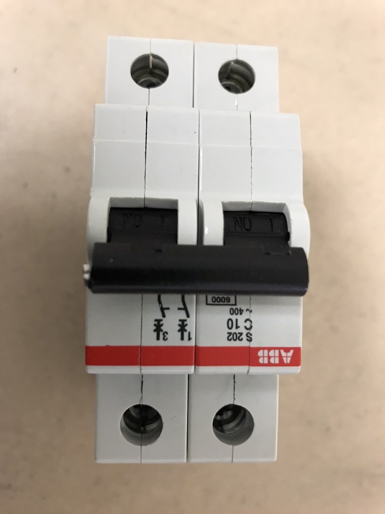 ABB S202-C6 2 Pole Circuit Breaker