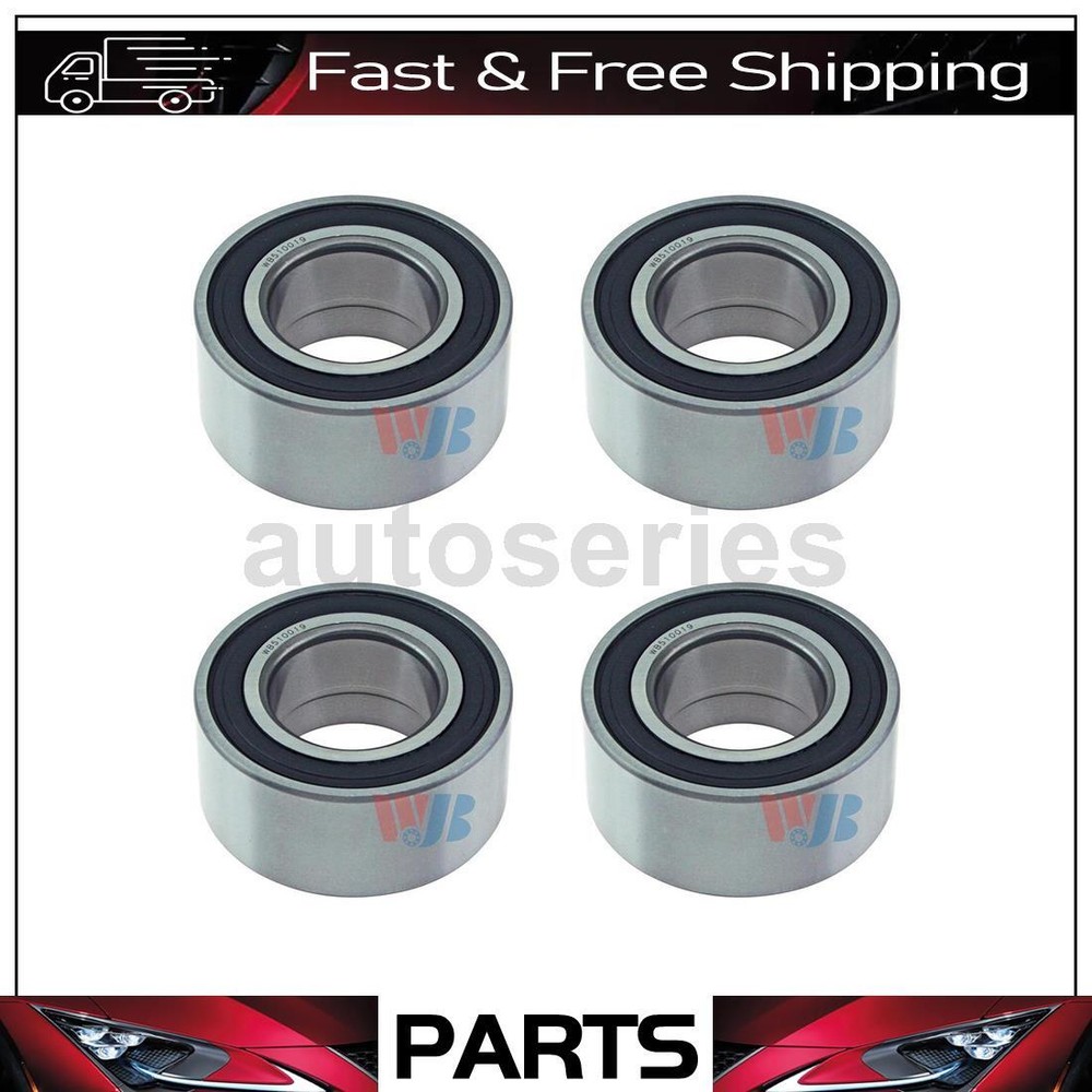 4 Front Rear Wheel Bearing Fits Audi 100 Quattro 2.3L 2.8L Audi 200 Quattro 2.2L