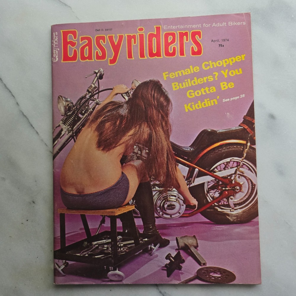 Easyriders Magazine #20 April 1974 Vintage Chopper Biker Early Issue