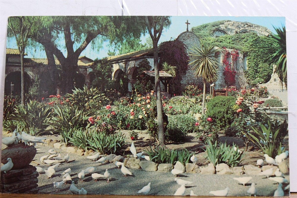 California CA Mission San Juan Capistrano Postcard Old Vintage Card View Post PC