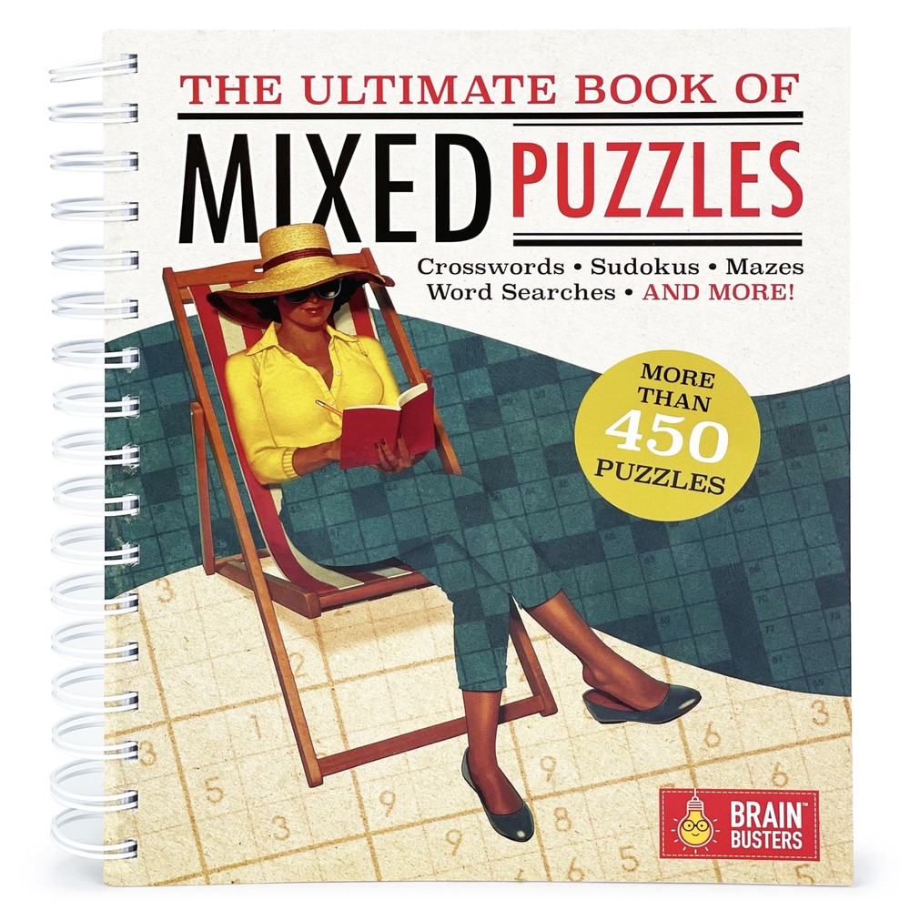 The Ultimate Book of Mixed Puzzles: More than 450 Puzzles for Adults...