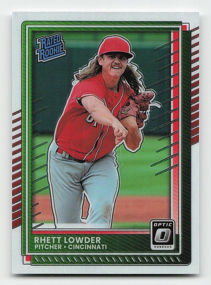 2025 Donruss #74 Rhett Lowder Optic Rated Rookie