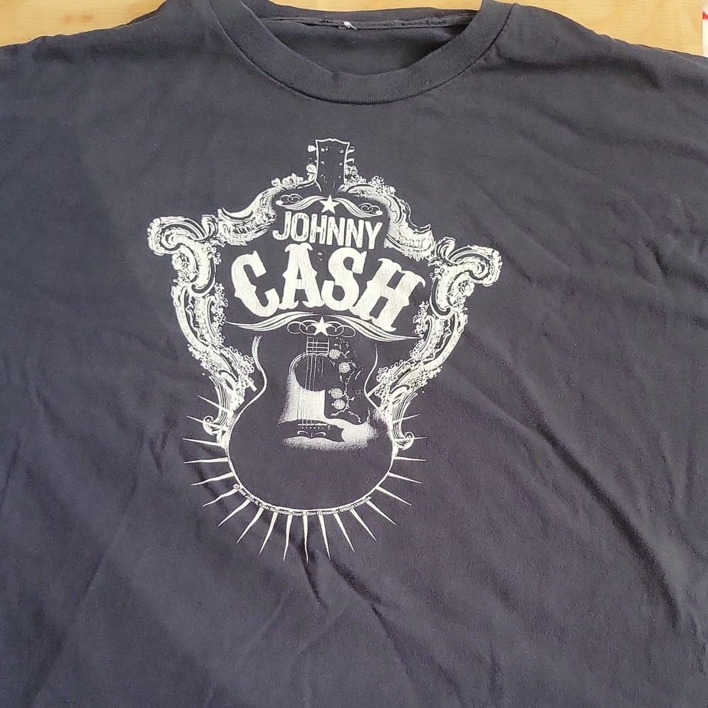 Johnny Cash Men's Short Sleeve T-Shirt Vintage
