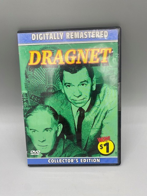 Dragnet Collectors Edition Digitally Remastered DVD Series black and white