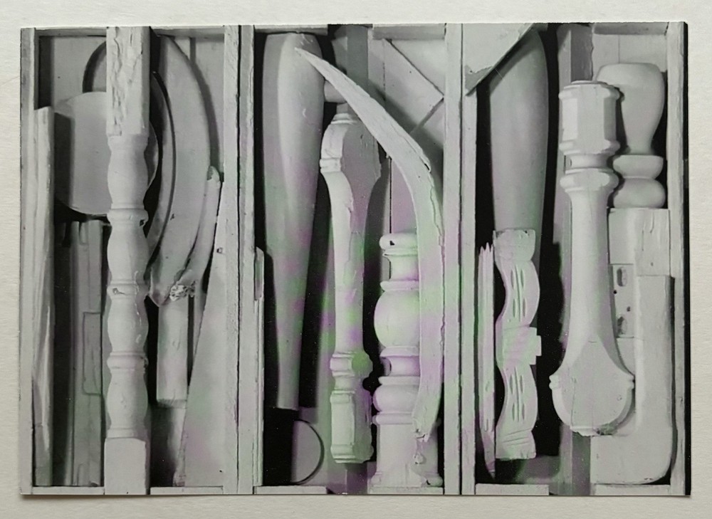 LOUISE NEVELSON - Invitation Card - 2003