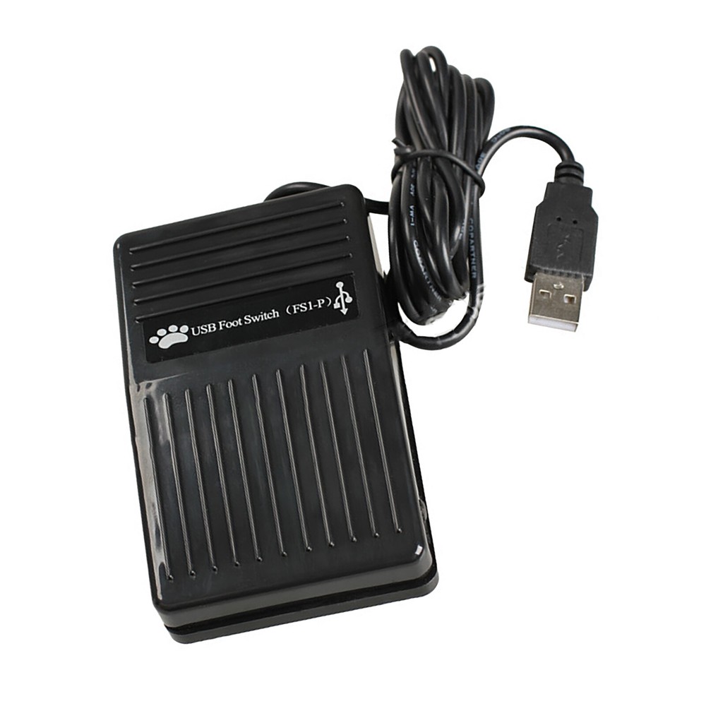 USB Foot Switch Pedal for Keyboard Control and HID Computer Actions