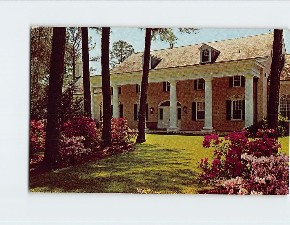 Postcard Museum Building Stephen Foster Memorial White Springs Florida USA