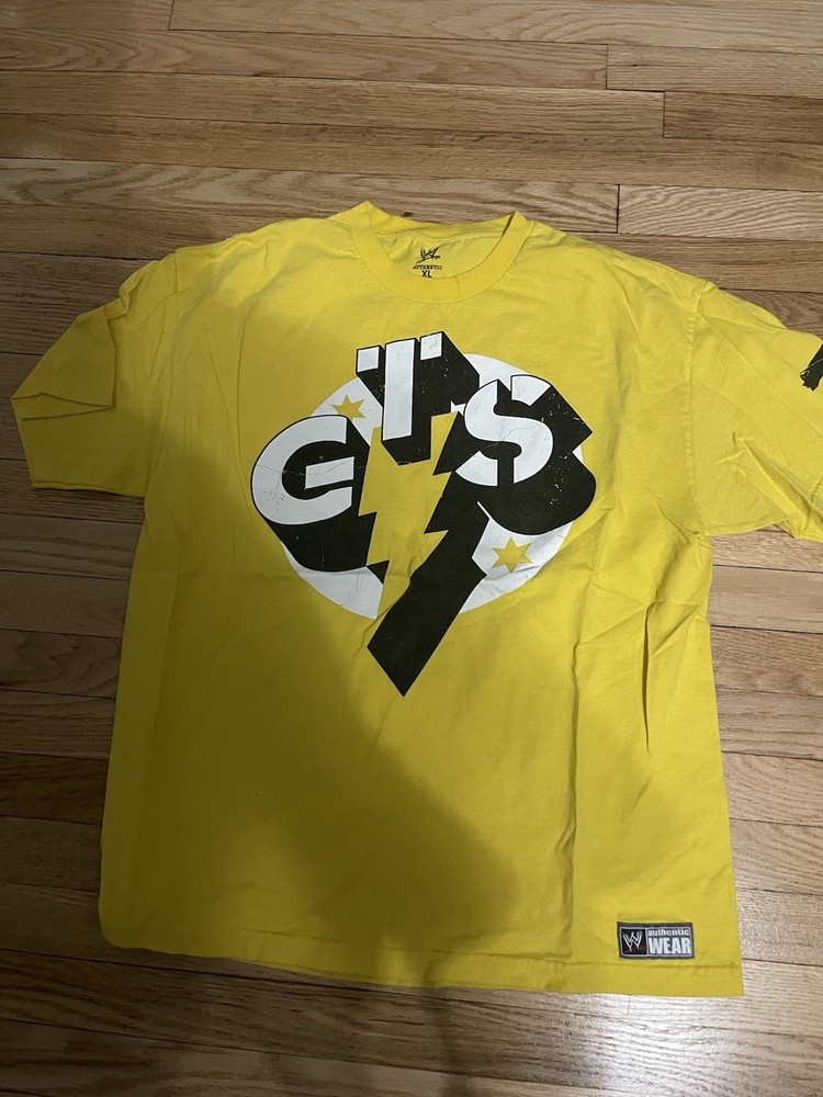 Cm Punk vintage Yellow Best in The World T-Shirt Size XL