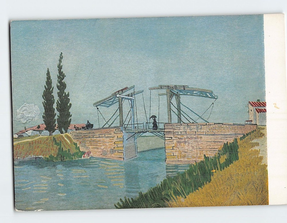 Postcard The Bridge Painting by Vincent van Gogh