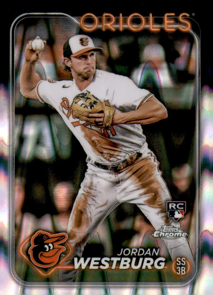 2024 Topps Chrome #277 Jordan Westburg Raywave Refractors