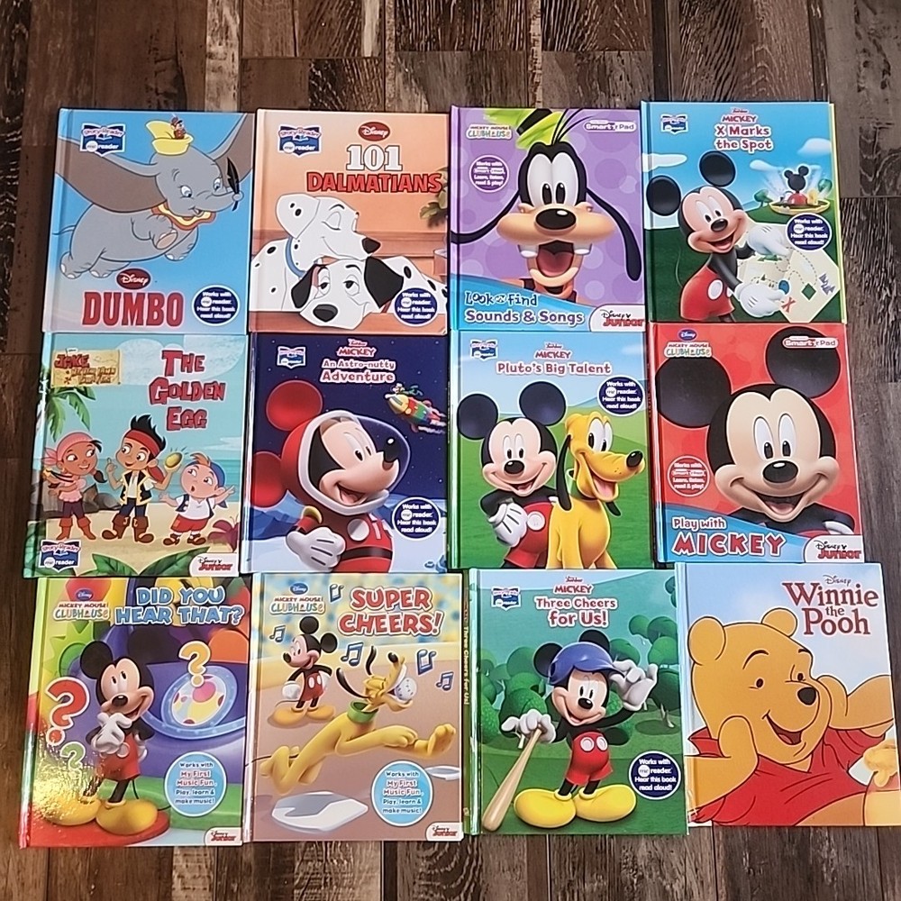 Lot of 12 Story Reader - Me Reader Hardcover Books Disney Mickey Goofy