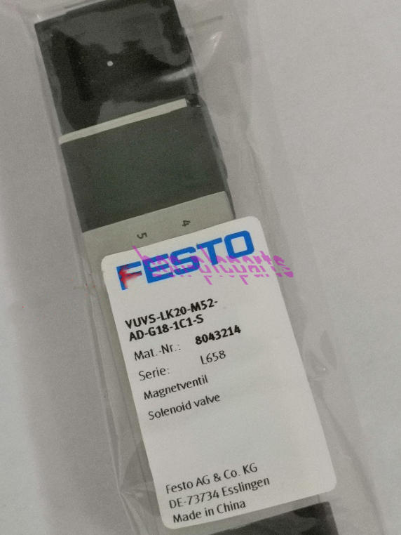One New FESTO VUVS-LK20-M52-AD-G18-1C1-S 8043214 solenoid valve