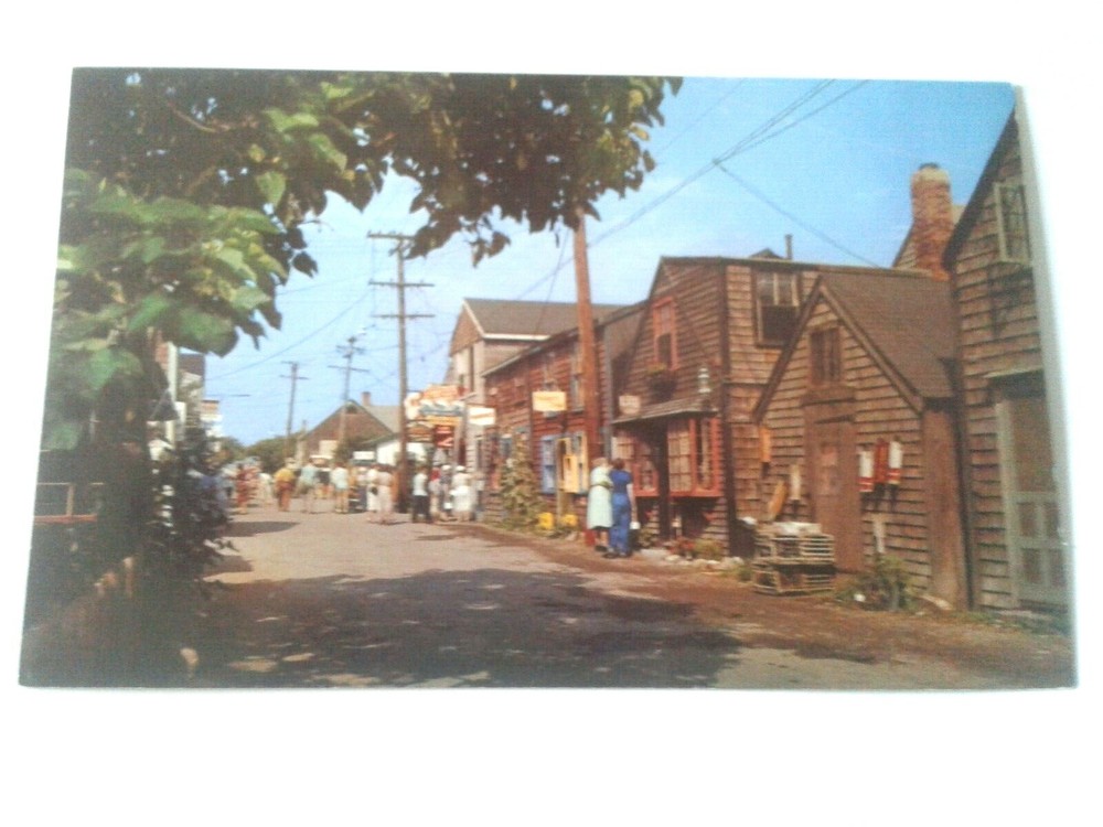 Massachusetts; Entrance To Bearskin Neck - Rockport - Unused Postcard