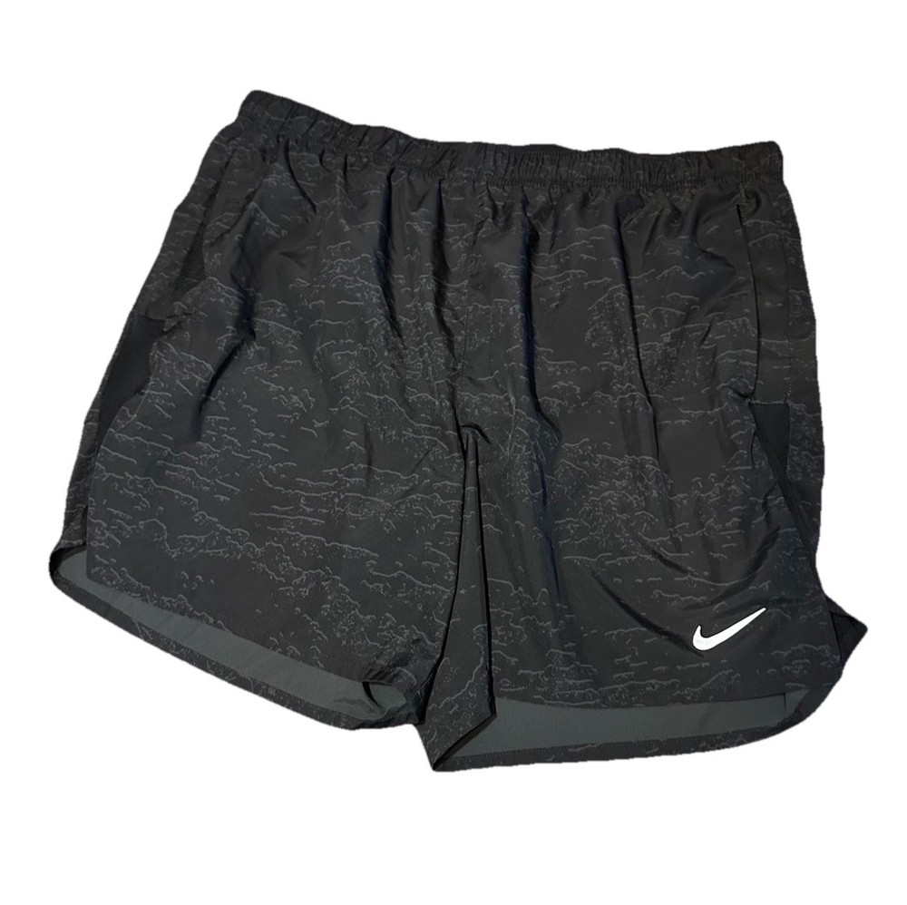 Nike Dri-FIT Running Shorts Men’s XXL Black Athletic Lined Activewear