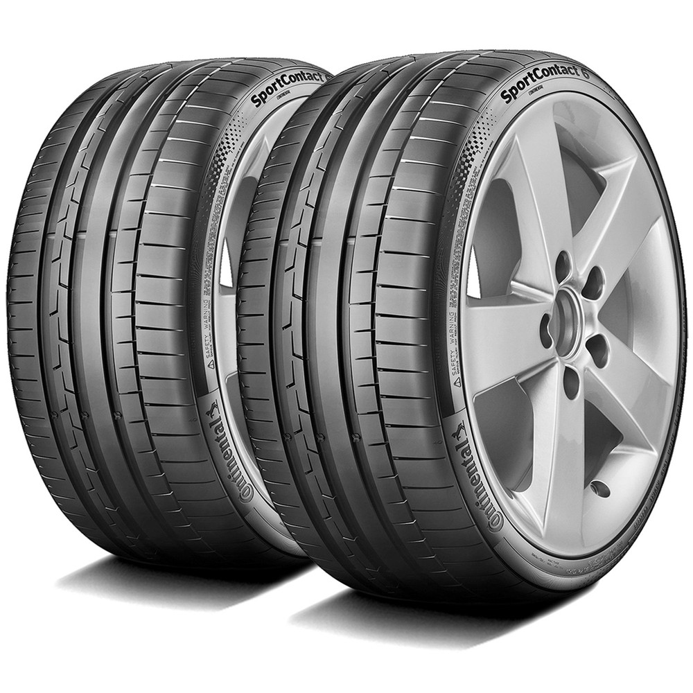 2 Tires Continental SportContact 6 EV 255/35R21 ZR 98Y XL (MO1) Performance