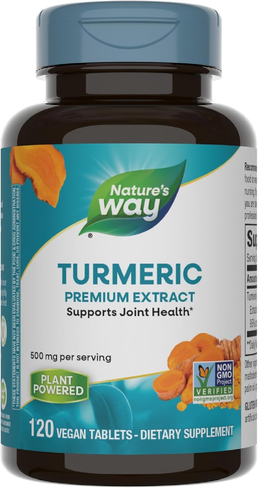 Turmeric Premium Extract - Supports Joint Health* - Non-Gmo Project Verified - 5