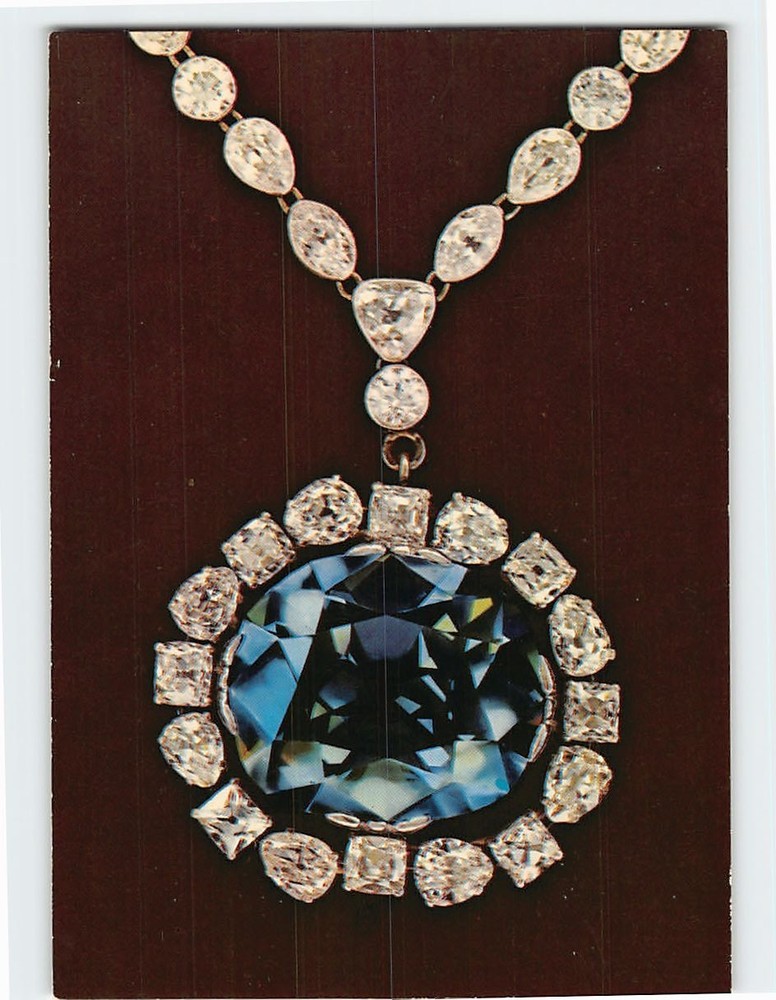 Postcard The Hope Diamond National Museum of Natural History Washington DC USA