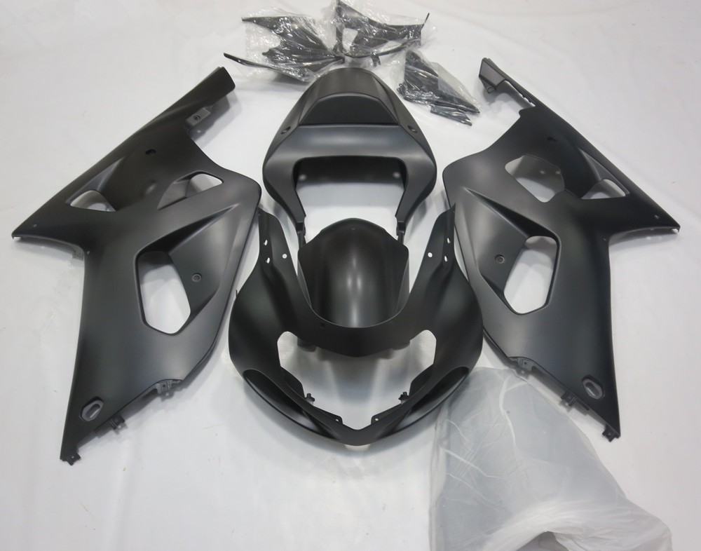 Matte Black Bodywork Fairing Body Kit For Suzuki GSXR600/750 2001 2002 2003 US