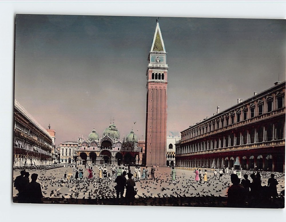 Postcard St. Mark's Square Venice Italy