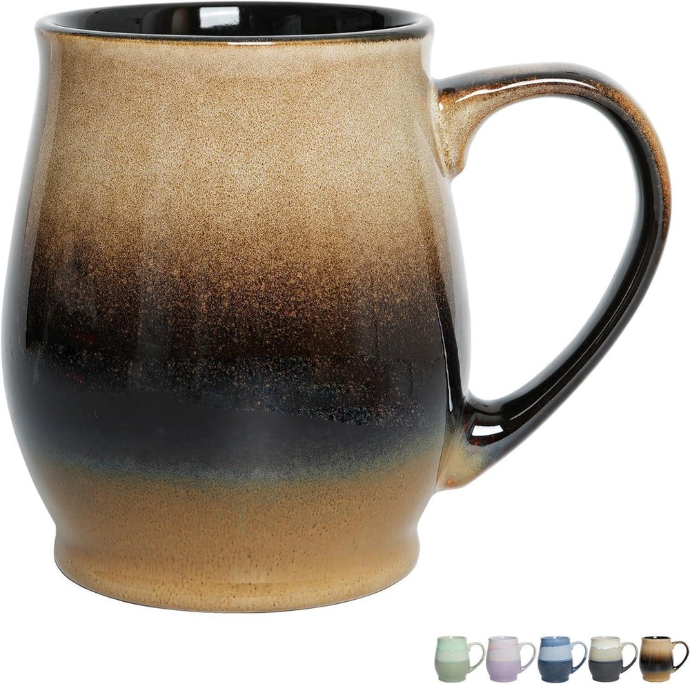 Extra Large Ceramic Coffee Mug, 25 Oz, Dishwasher and Microwave Safe, Oversized