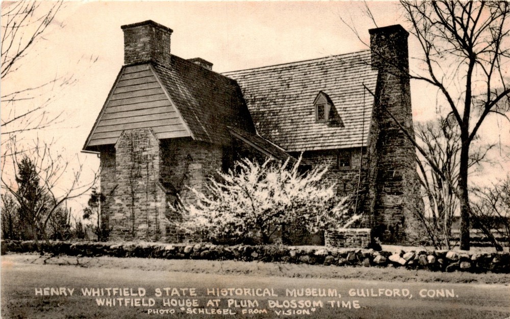 Henry Whitfield State Historical Museum, Guilford, Conn, Whitfield Postcard