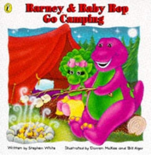 Barney And Baby Bop Go Camping by Stephen, White Paperback / softback Book TheFREE US DELIVERY | ISBN: 0140562516 | Quality Books