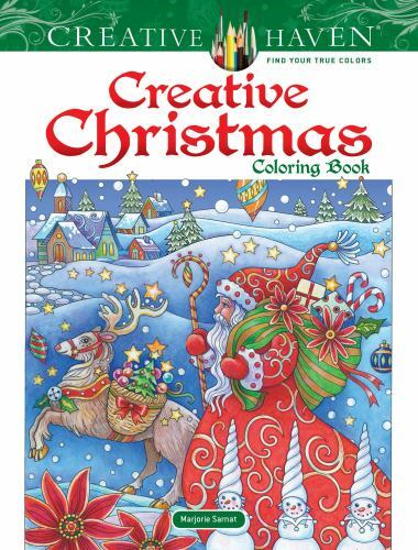 Creative Haven Creative Christmas Coloring Book (Adult Coloring ...  (paperback)