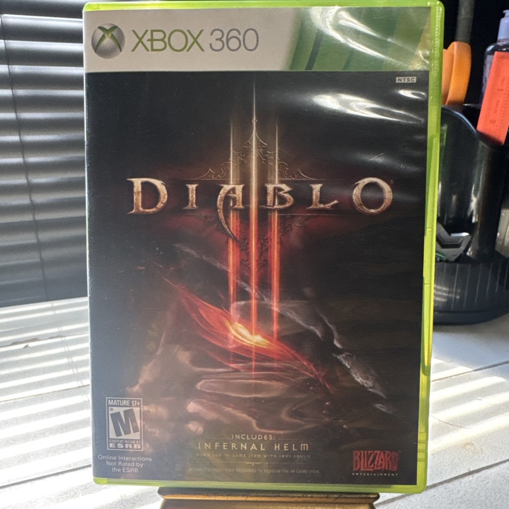 Diablo 3 (XBOX 360, 2013) excellent condition