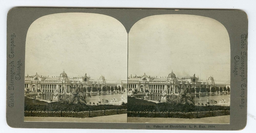 B0676~ 1904 LOUISIANA PURCHASE Exposition Palace of Electricity