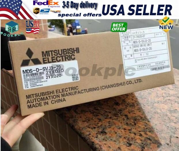 1PC New Mitsubishi MDS-D-SVJ3-20 Servo Drives MDSDSVJ320  US Free TAX
