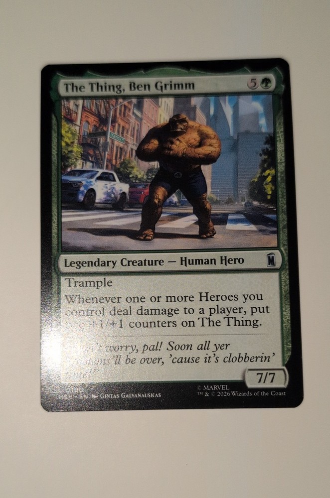 The Thing, Ben Grimm Marvel Super Heroes Regular