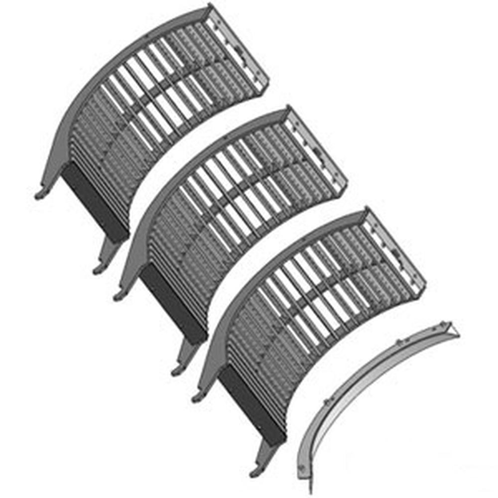B96128 New Corn & Soybean Concave Set Fits Case-IH Combine Models 1640 +