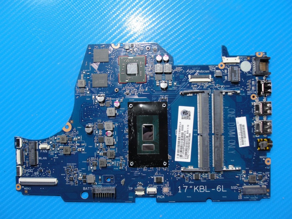 HP 17.3”17-by0053cl Intel i5-8250U 1.6GHz Motherboard L22747-601