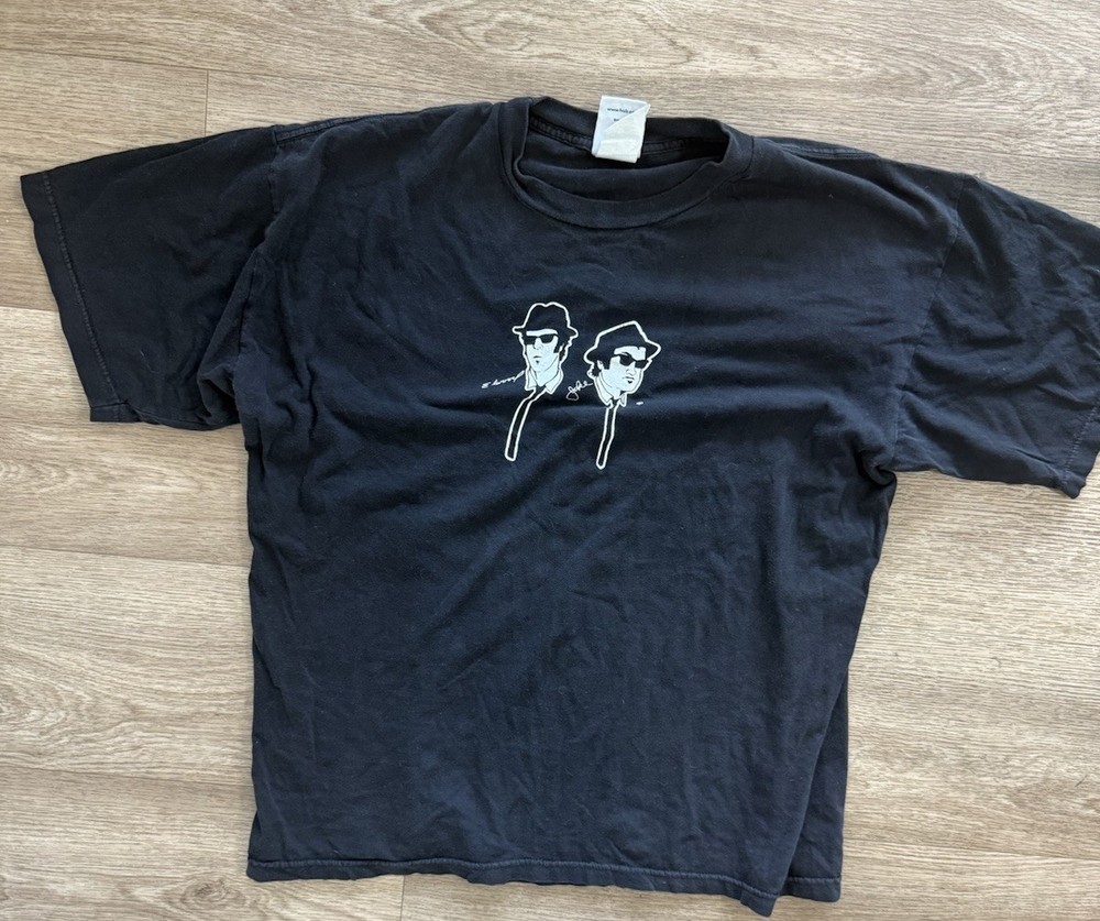 House of Blues New Orleans Men’s XL Black Cotton Double-Sided Graphic Tee