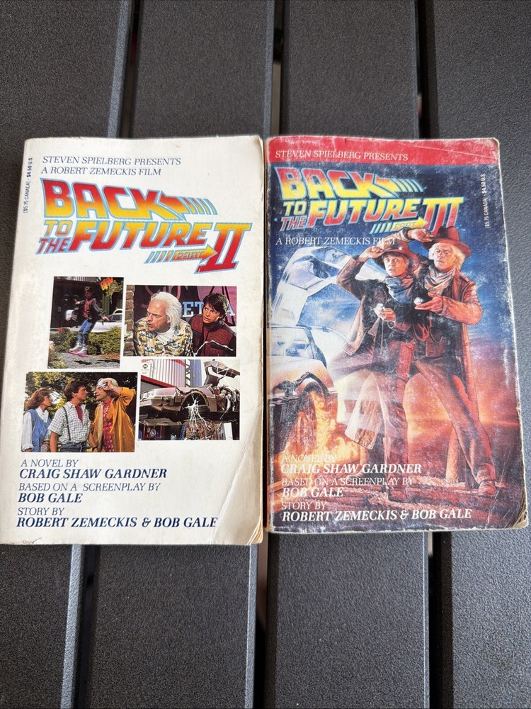 Back To The Future Novels Parts 2 And 3