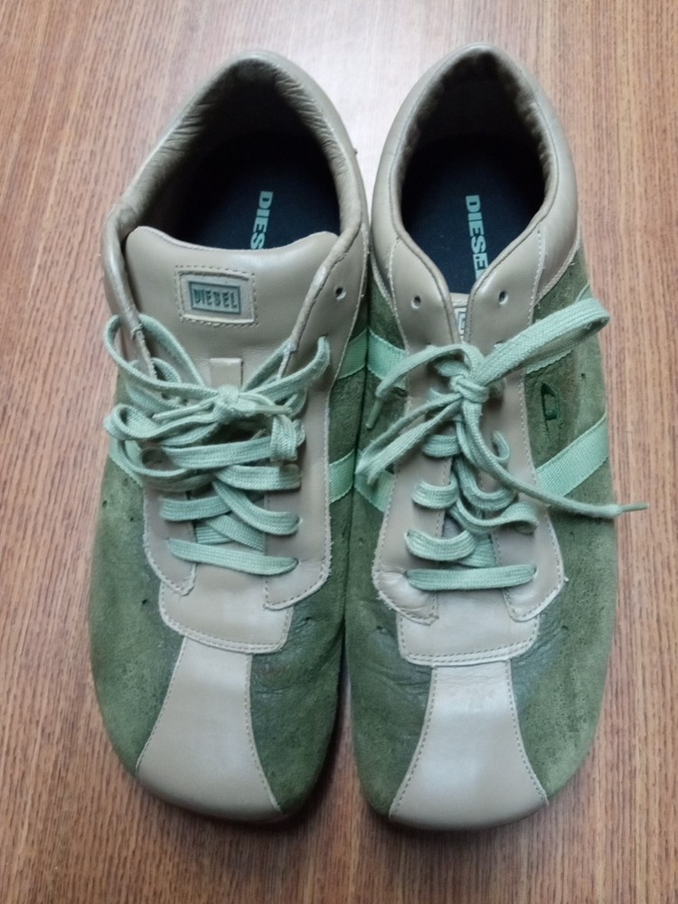 Diesel Wish Shoes Vintage Green Men's 13 Y2K