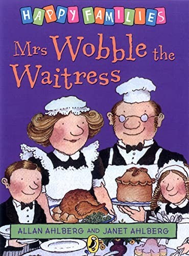 Mrs Wobble the Waitress [Happy Families Series] by Allan Ahlberg Paperback BookFREE US DELIVERY | ISBN: 0140312390 | Quality Books