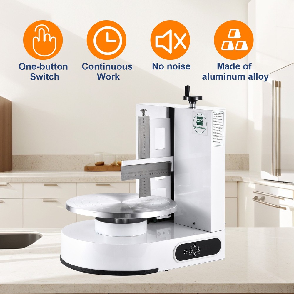 Automatic Cake Decorating Turntable for Smooth Frosting & Cream Spreading